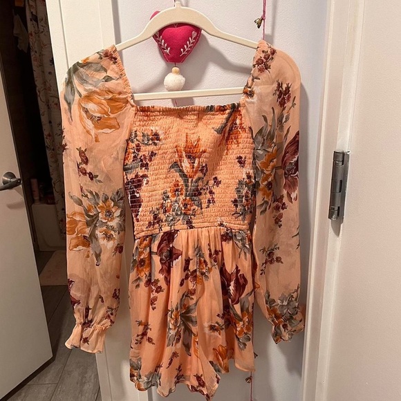 A&F floral tropical romper - Picture 3 of 3